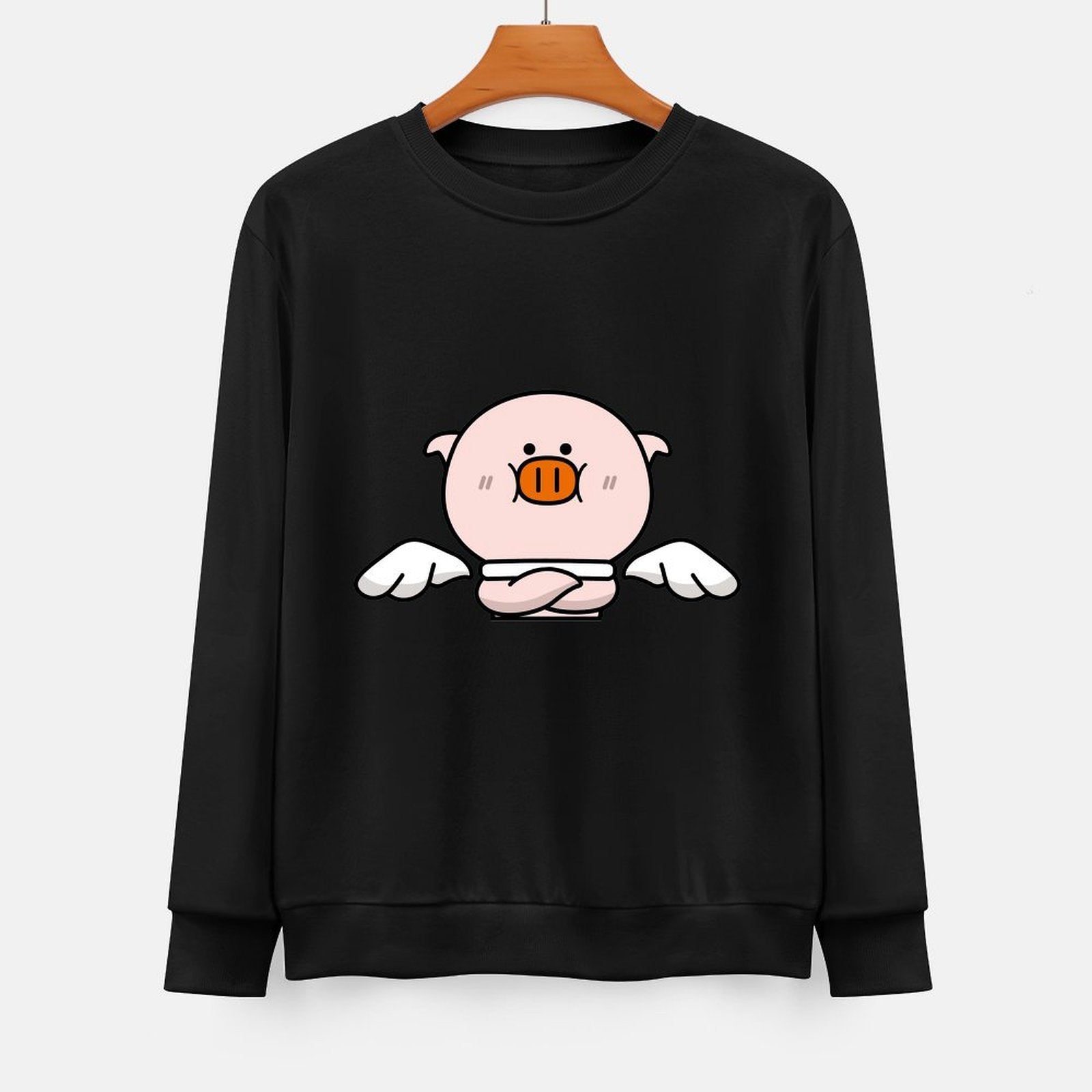 Front Patterned Long Sleeve TopPerformance Neutral